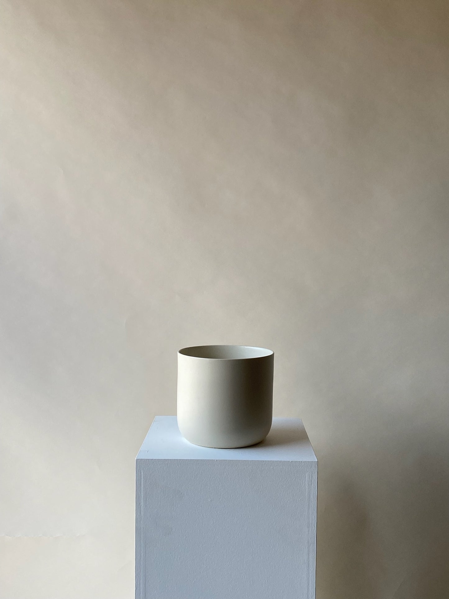 Handmade Cream Planter Pot