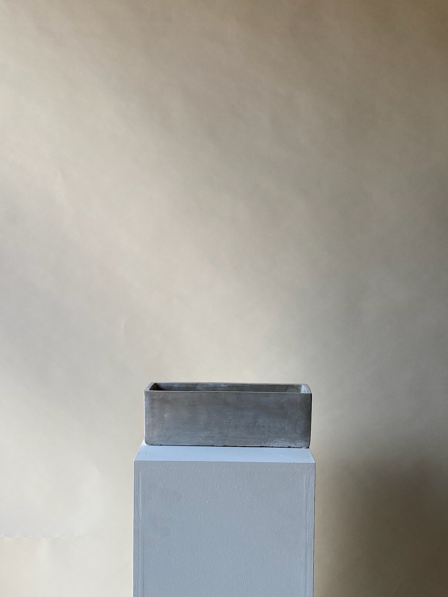 Cement Rectangular Planter