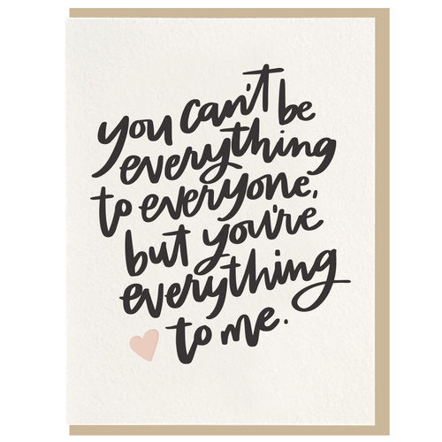 Everything To Me - Greeting Card