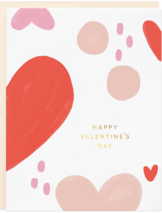 Valentine Abstract Greeting Card