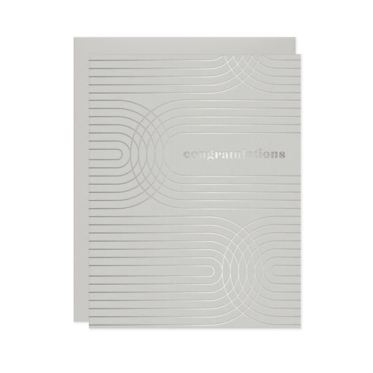 Congratulations Arches - Greeting Card